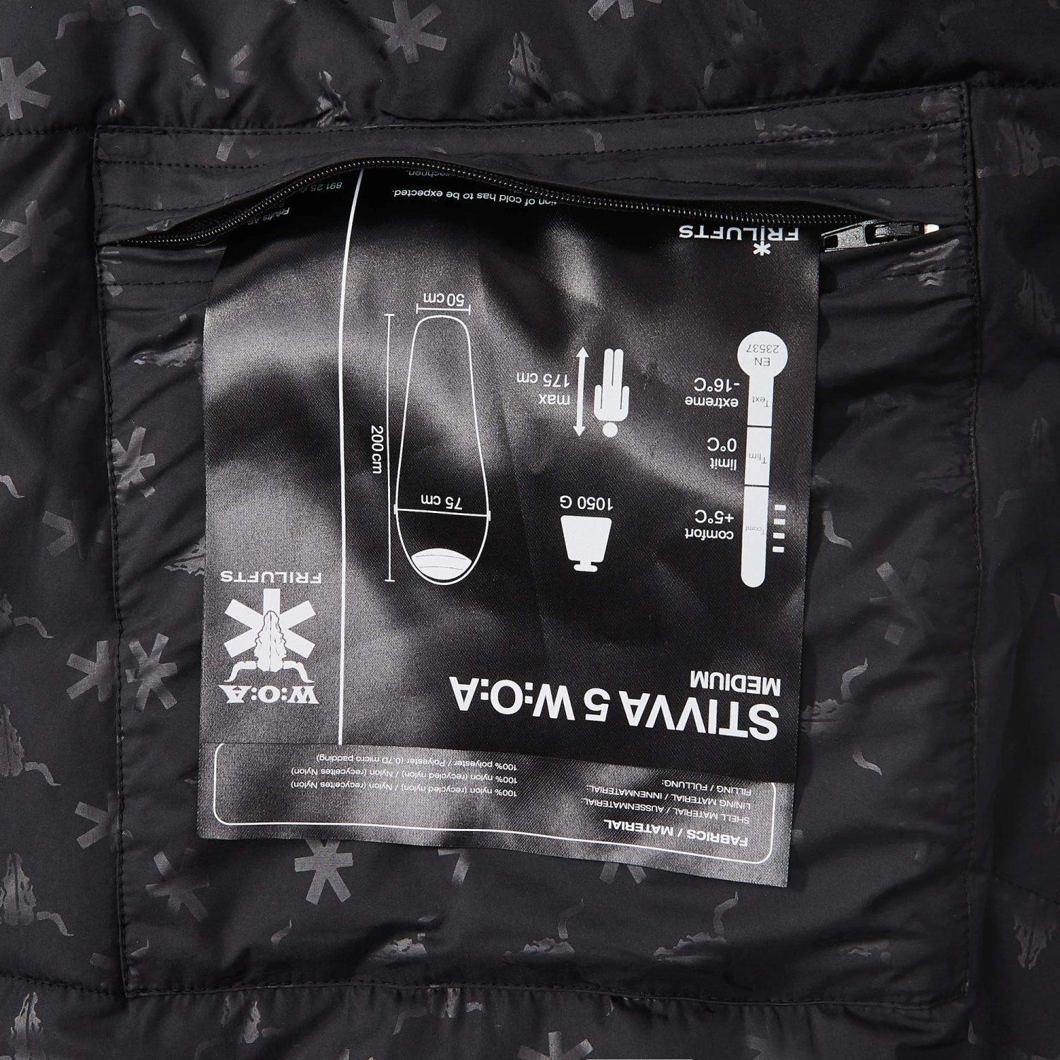 FRILUFTS STIVVA 5 W:O:A - Kunstfaserschlafsack 9 FRILUFTS STIVVA 5 W:O:A - Kunstfaserschlafsack – Bild 9