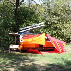 VERBINDBARES SONNENSEGEL ZIP-PROTECT CANVAS SINGLE - Tarp -Primus Equipment Geschaft 5637945741 m connectable tarp zipprotect canvas single bent 24