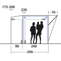 Outwell PARKVILLE 200SA - Busvorzelt -Primus Equipment Geschaft 5638031663 m parkville 200sa outwell 24